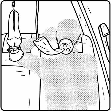 person on airplane putting on oxygen mask
